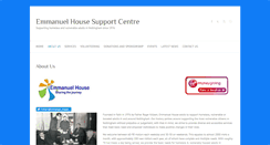 Desktop Screenshot of emmanuelhouse.org.uk
