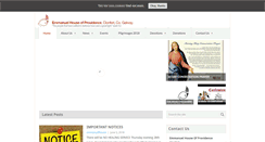 Desktop Screenshot of emmanuelhouse.ie