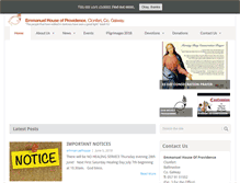 Tablet Screenshot of emmanuelhouse.ie